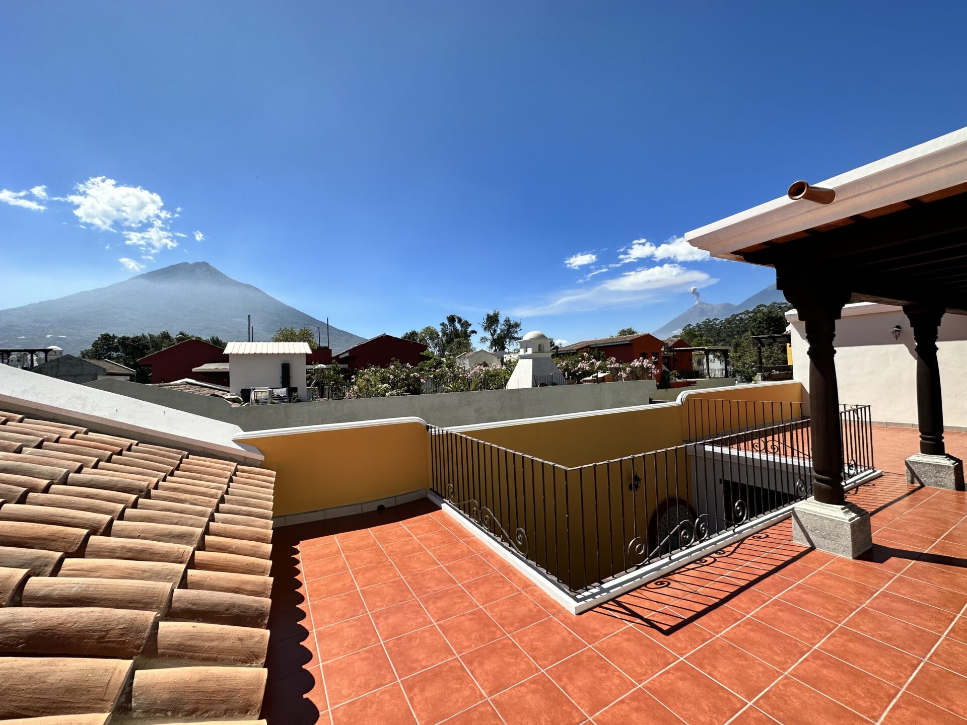 Casa en alquiler en La Antigua Guatemal con una espectacular vista