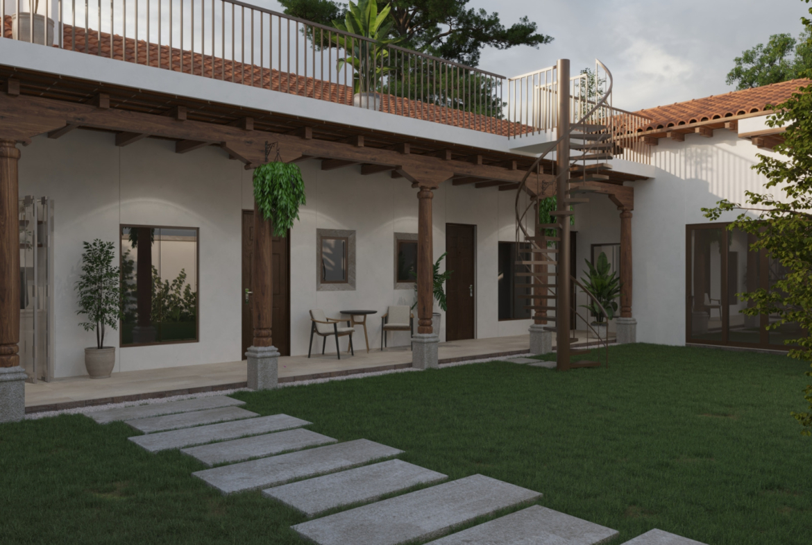 RENDER CASA EN VENTA EN ANTIGUA GUATEMALA