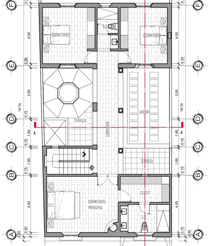 PLANO CASA EN CONSTRUCCIÓN EN VENTA EN ANTIGUA GUATEMALA