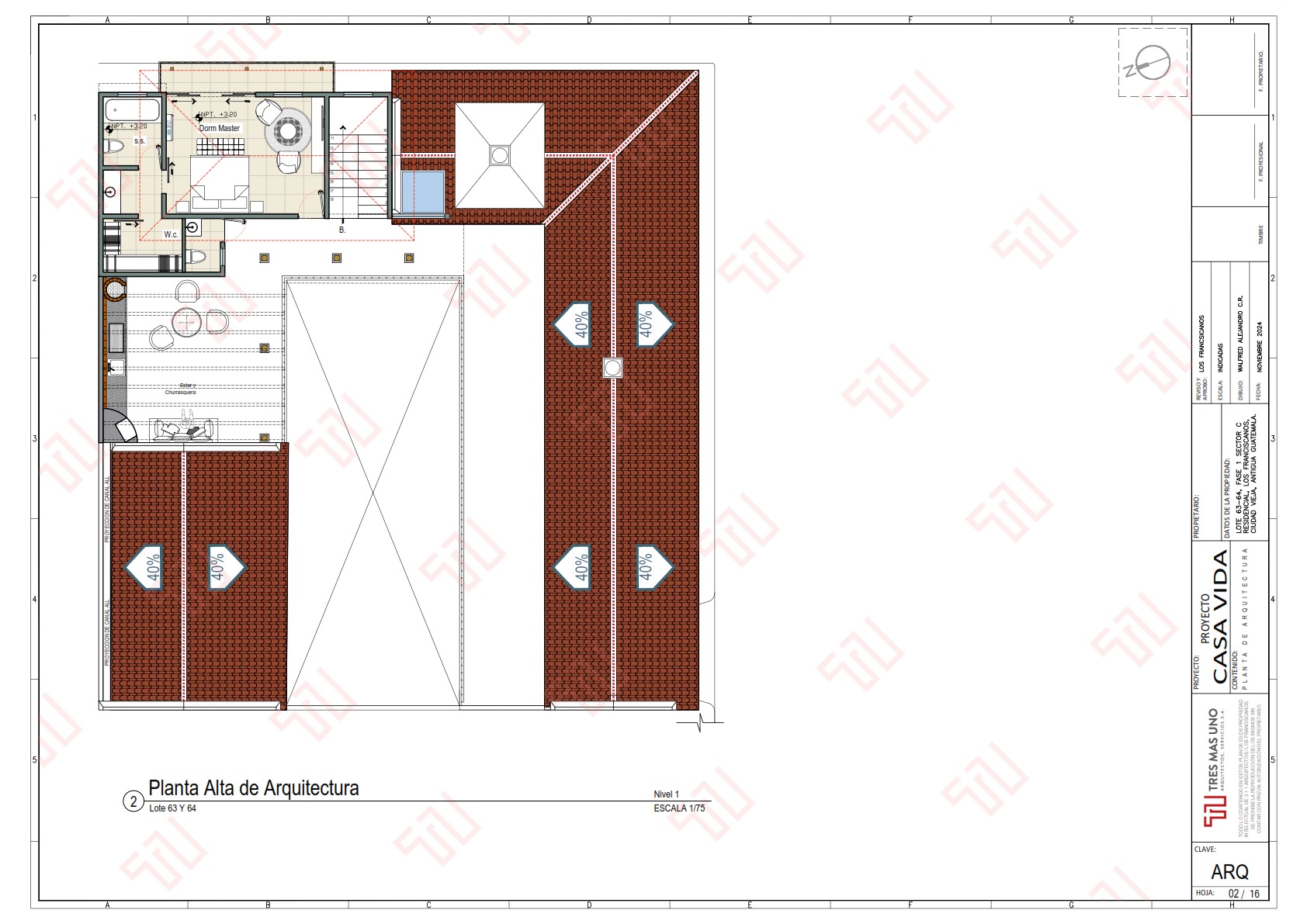 PLANOS CASA EN VENTA EN ANTIGUA GUATEMALA