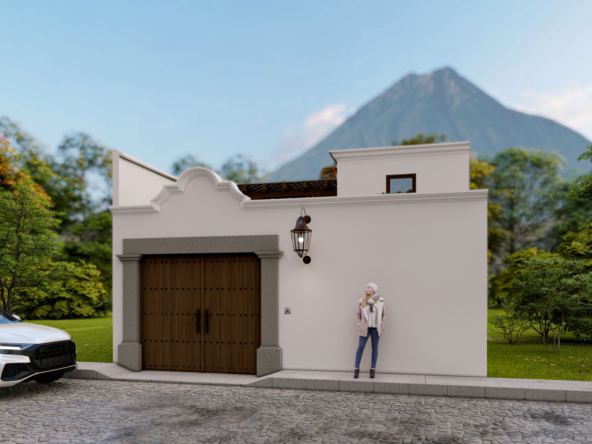 RENDER CASA EN VENTA BAJO PLANOS EN ANTIGUA GUATEMALA