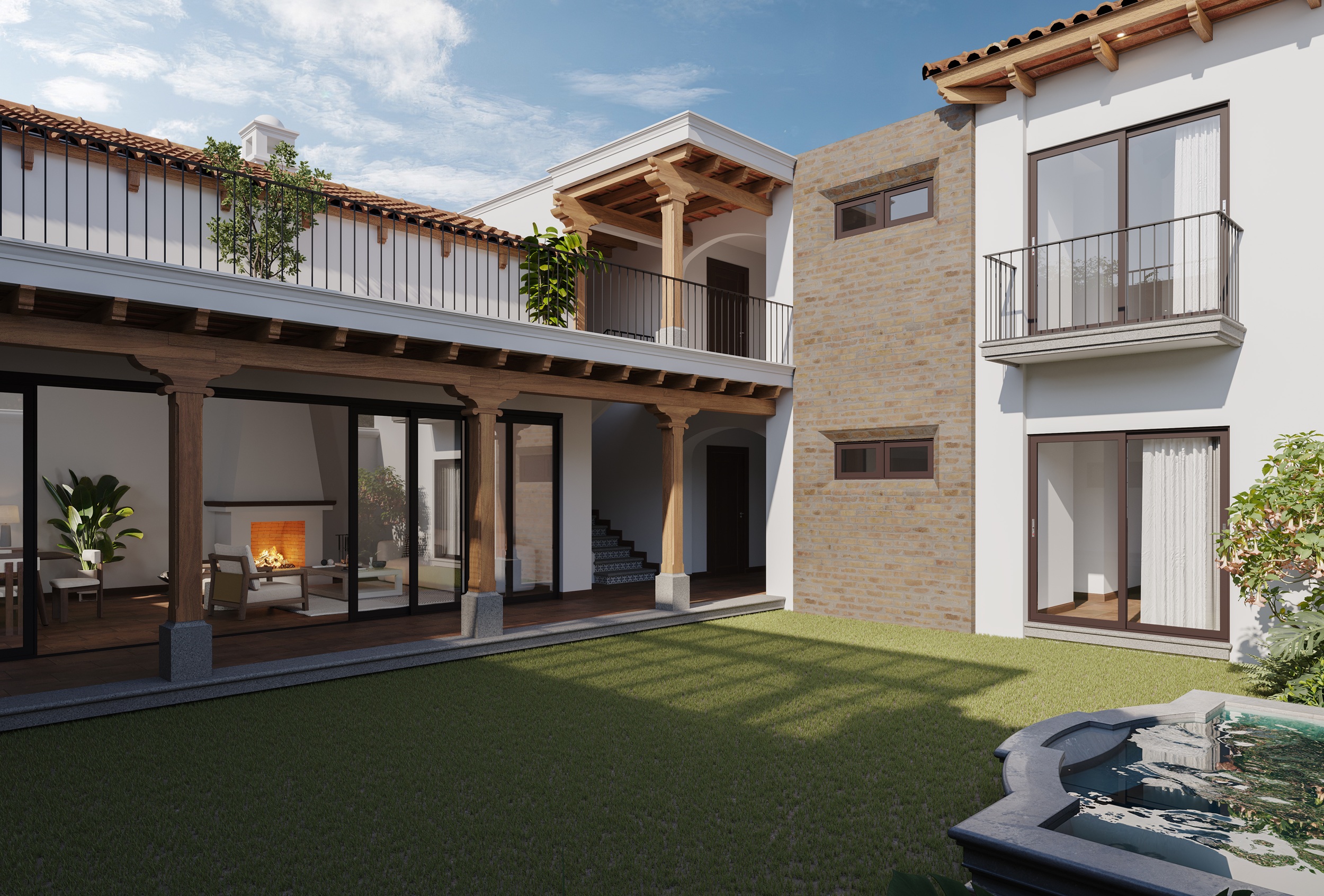 RENDER CASA EN VENTA EN ANTIGUA GUATEMALA