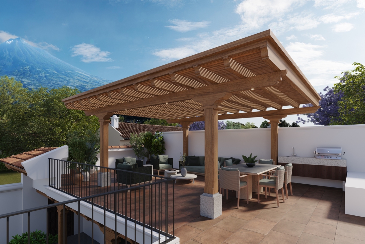 RENDER CASA EN VENTA EN ANTIGUA GUATEMALA