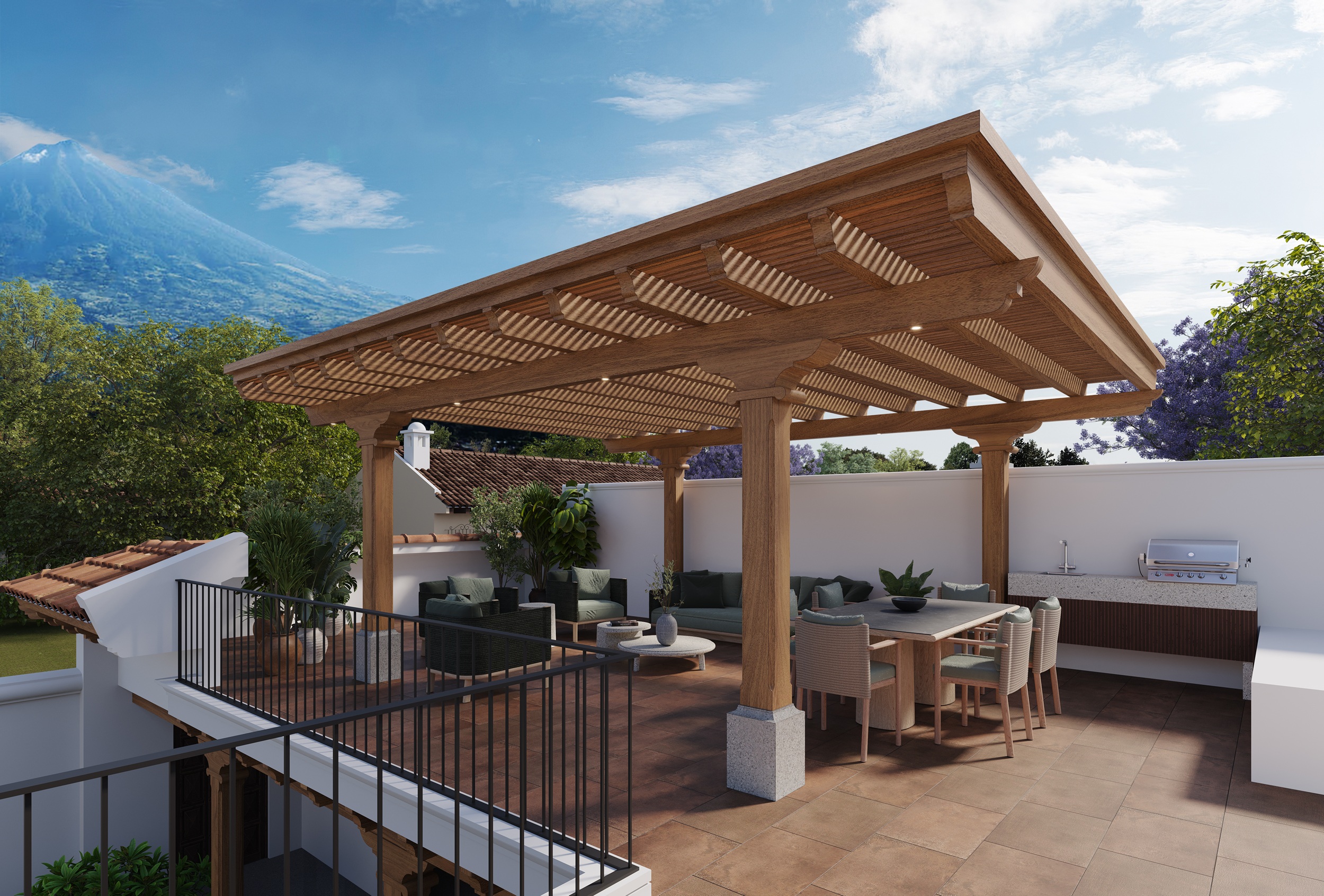 RENDER CASA EN VENTA EN ANTIGUA GUATEMALA