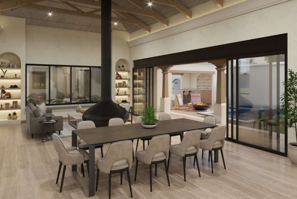 RENDER CASA EN CONSTRUCCIÓN EN VENTA EN ANTIGUA GUATEMALA