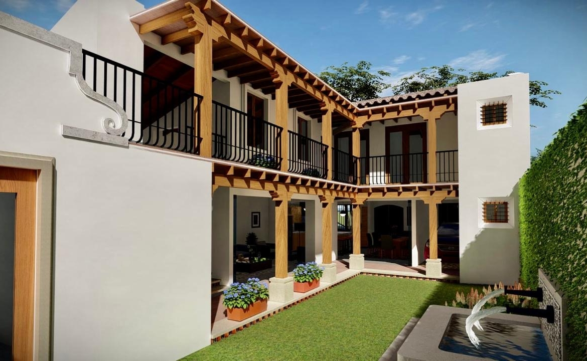 RENDER CASA EN VENTA EN ANTIGUA GUATEMALA