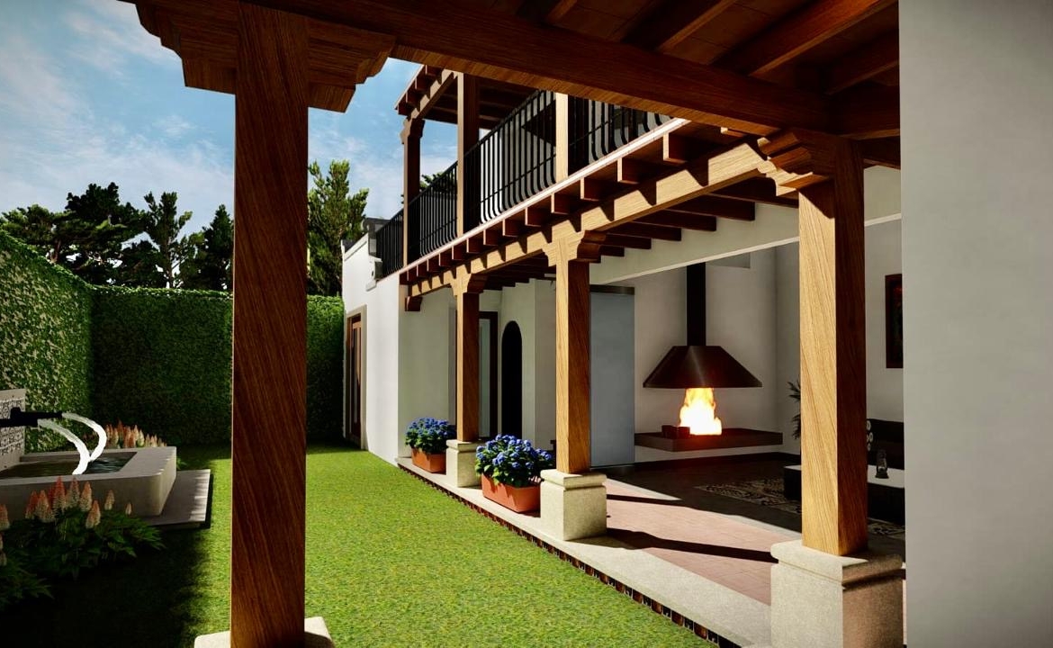 RENDER CASA EN VENTA EN ANTIGUA GUATEMALA