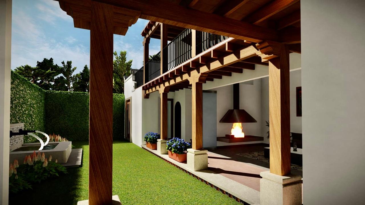 RENDER CASA EN VENTA EN ANTIGUA GUATEMALA